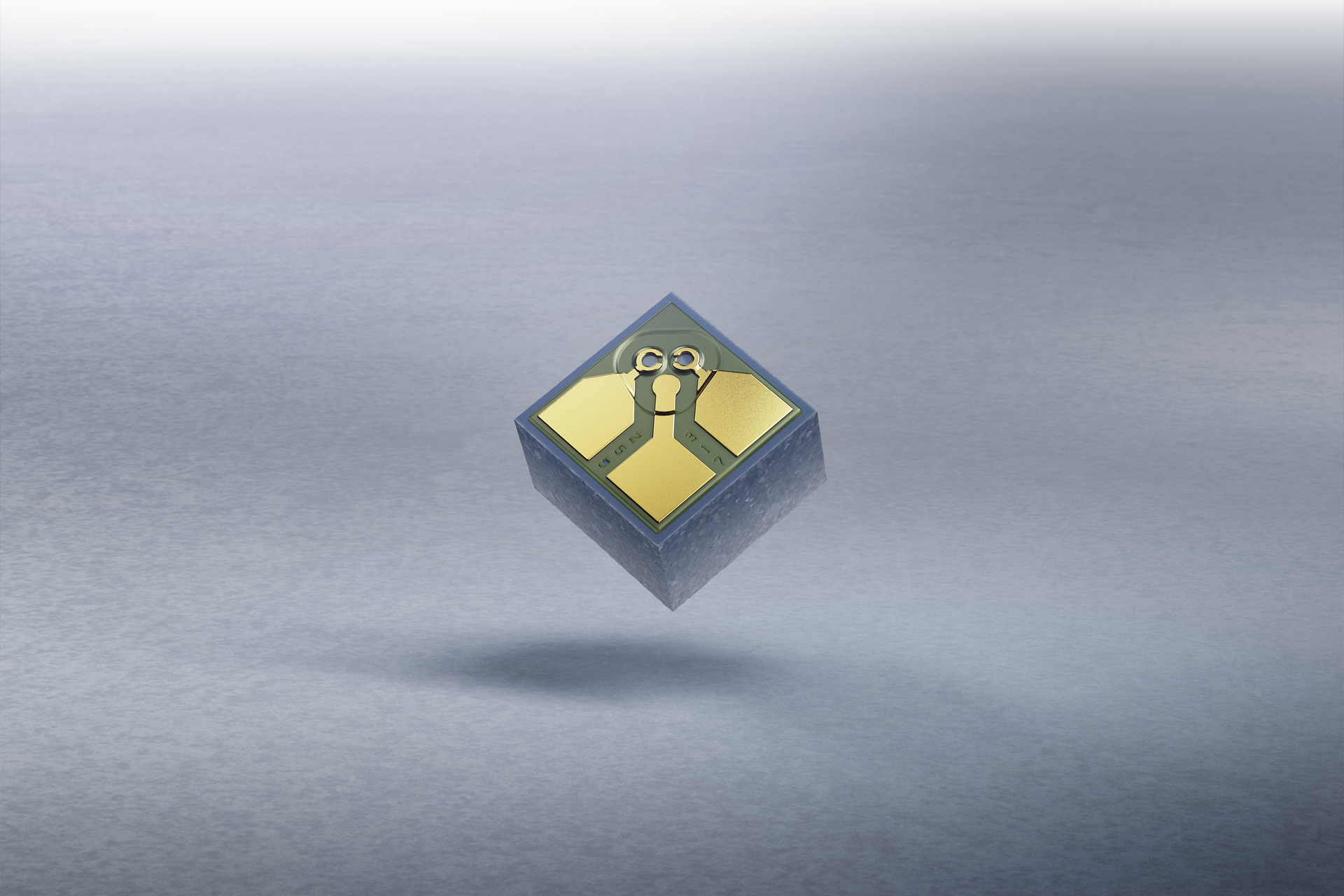 FIGURE 1. This VCSEL comes with an additional optical structure. A photodiode is part of the VCSEL that detects reflected light signals.