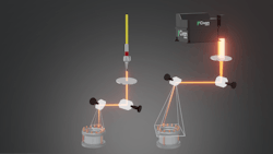 FIGURE 2. A large scanning field means that when welding hairpins on a stator, instead of mechanically moving the stator, the scanner can weld all the hairpins with no movement of the stator. This removes the most time-consuming stage of the welding process. FIGURE 2. A large scanning field means that when welding hairpins on a stator, instead of mechanically moving the stator, the scanner can weld all the hairpins with no movement of the stator. This removes the most time-consuming stage of the welding process.