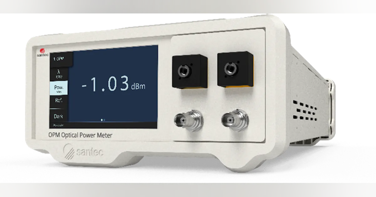 Optical Power Multimeter Optical power meter includes free-space detectors | Laser Focus World