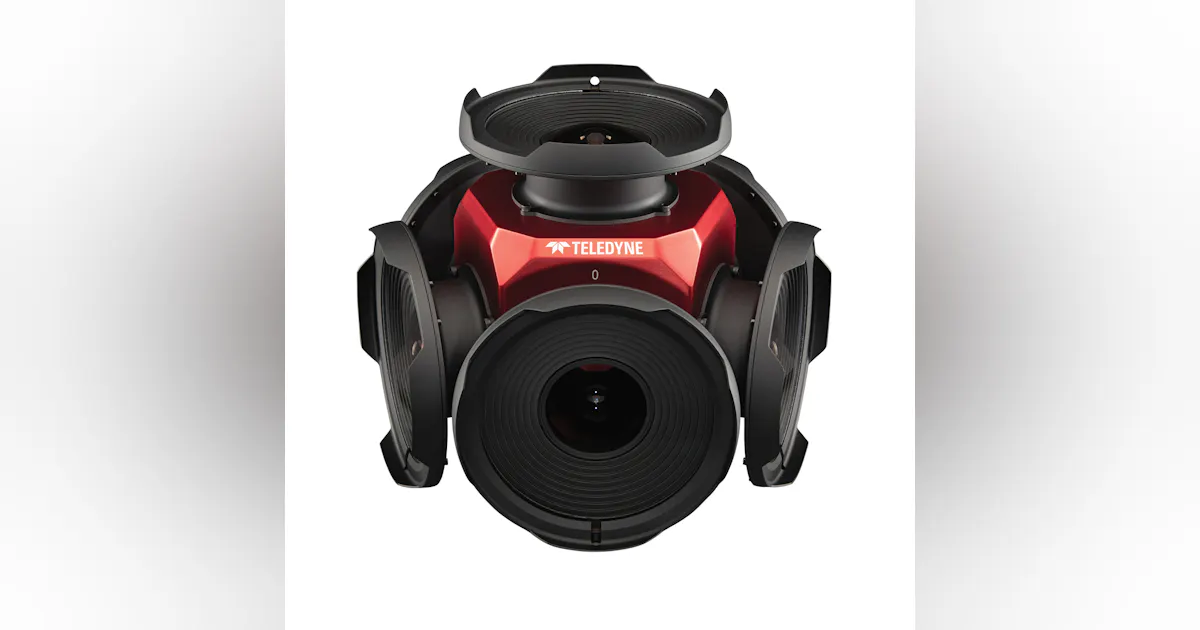 362 Camera 360-degree camera produces 72 Mpixel images | Laser Focus World