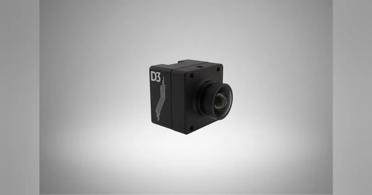 Camera modules have use in autonomous machines | Laser Focus World