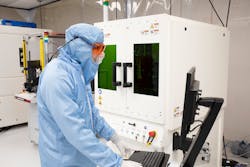 FIGURE 1. Cleanroom for automation manufacture of the NUBURU second-generation laser. FIGURE 1. Cleanroom for automation manufacture of the NUBURU second-generation laser.