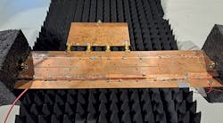 FIGURE 3. Experimental sample of the metasurface-based photontic time crystal. FIGURE 3. Experimental sample of the metasurface-based photontic time crystal.