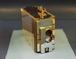 The TeraByte Infrared Delivery system (TBIRD) is a 3U payload on the PTD-3 mission, about the size of a tissue box. The TeraByte Infrared Delivery system (TBIRD) is a 3U payload on the PTD-3 mission, about the size of a tissue box.