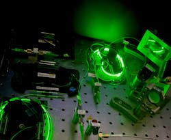 FIGURE 2. Ultrastable and compact two-branch Er:fiber laser system for applications in time-domain quantum physics. FIGURE 2. Ultrastable and compact two-branch Er:fiber laser system for applications in time-domain quantum physics.