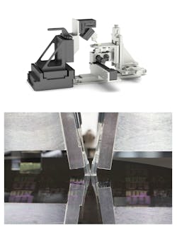 A submicron through-silicon alignment and assembly infrared system (top) and an electro-optical wafer-level test system (bottom), both from ficonTEC, are shown.