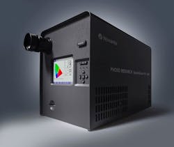 Spectroradiometer measures light from AR/VR target areas | Laser Focus ...