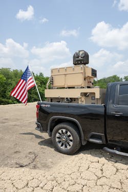 FIGURE 2. The H4 can be mounted anywhere it’s needed for counter-drone missions. FIGURE 2. The H4 can be mounted anywhere it’s needed for counter-drone missions.