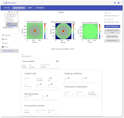 Metasurface design and wavefront analysis in PlanOpSim. Metasurface design and wavefront analysis in PlanOpSim.