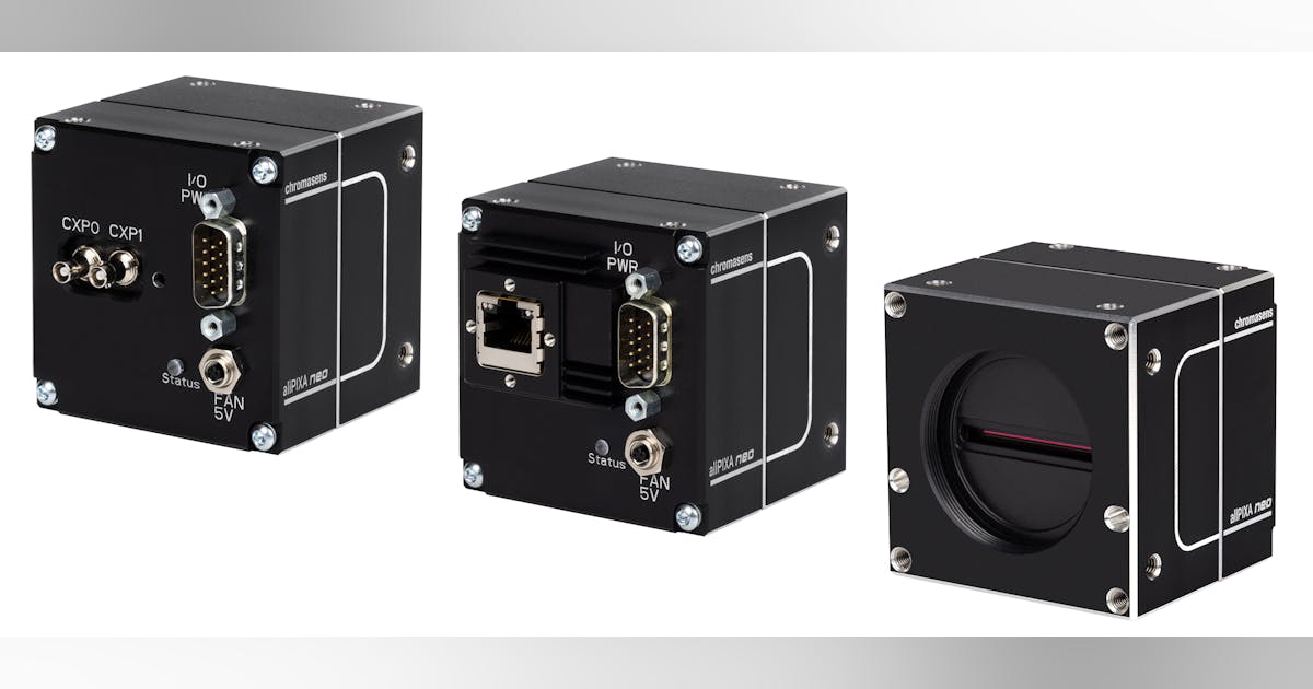 Line-scan cameras feature 10 GigE and CoaXPress interfaces | Laser ...
