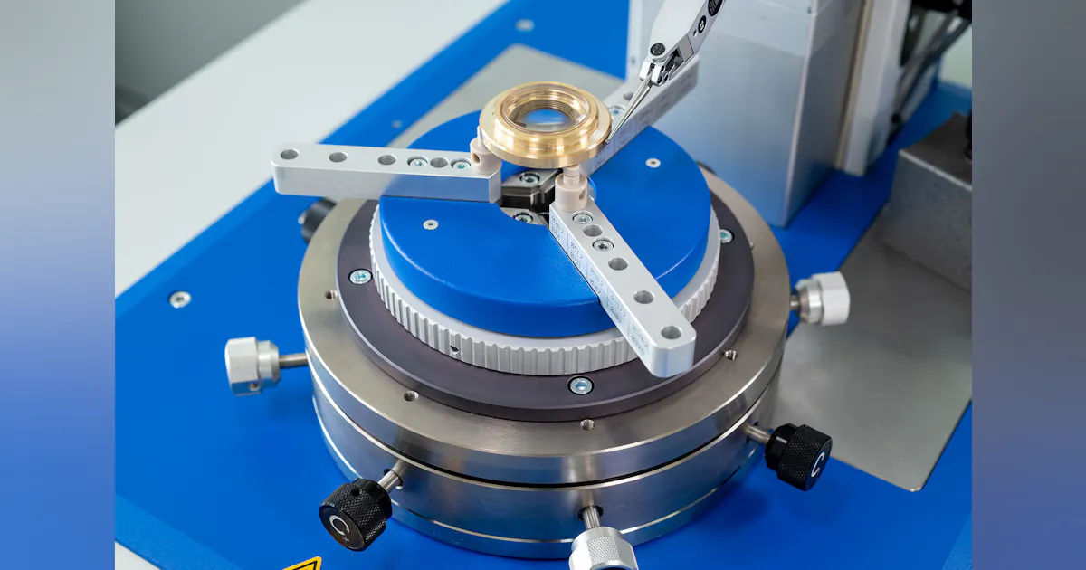 Precision Alignment Base Design Centration measurement and alignment system offers precision of 0.1 µm ...
