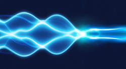 Illustration of the anomalous photon bunching effect&mdash;all photons coalesce into two output beams with an excessive probability. (Image credit: Ursula Cardenas Mamani)