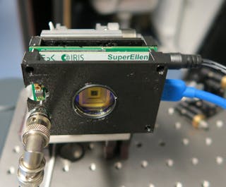 FIGURE 2. Periodic poling of this KTP crystal creates entangled photons, and the setup can be adapted for other wavelengths or applications.