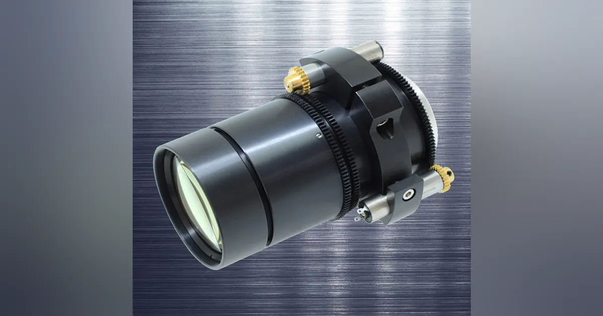 Motorized Camera Lens Motorized 2/3 in. zoom lens has use in CMOS cameras | Laser Focus World
