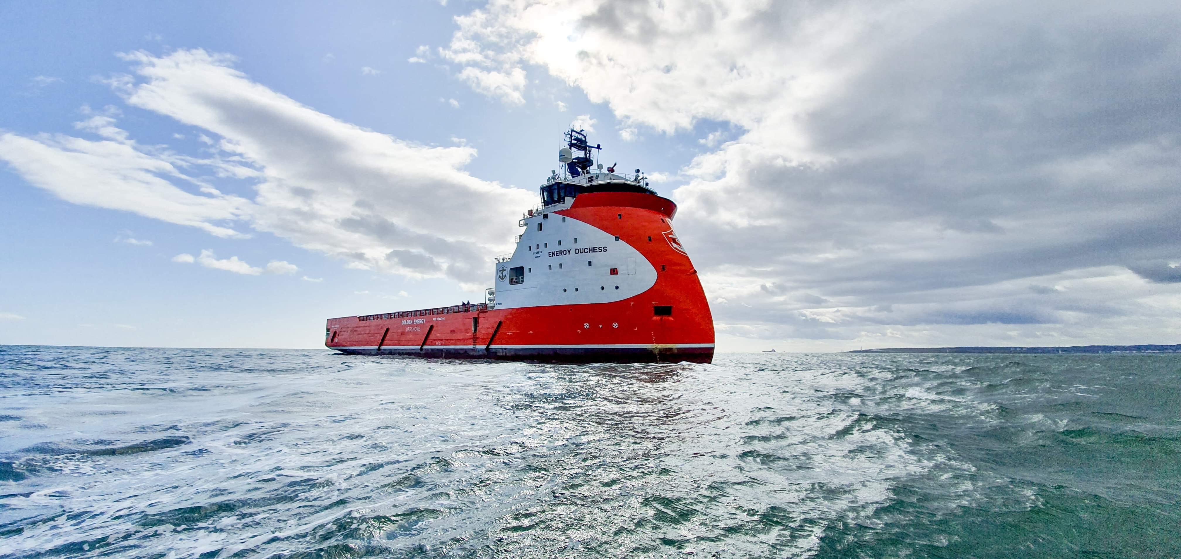 FIGURE 4. The PSV &ldquo;Energy Duchess&rdquo; carried van Beek&rsquo;s AR tests.