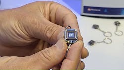 FIGURE 1. Mirrorcle Technologies’ MEMS mirrors support functionality such as programmable laser-beam steering, which can be used in applications like LiDAR. FIGURE 1. Mirrorcle Technologies’ MEMS mirrors support functionality such as programmable laser-beam steering, which can be used in applications like LiDAR.