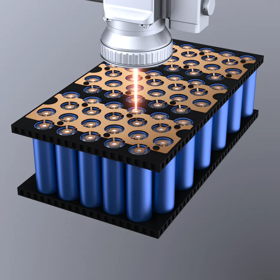 Adjustable mode beam laser source is designed for battery welding ...