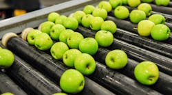 FIGURE 1. SWIR imaging is useful for inspecting food with high water content. FIGURE 1. SWIR imaging is useful for inspecting food with high water content.