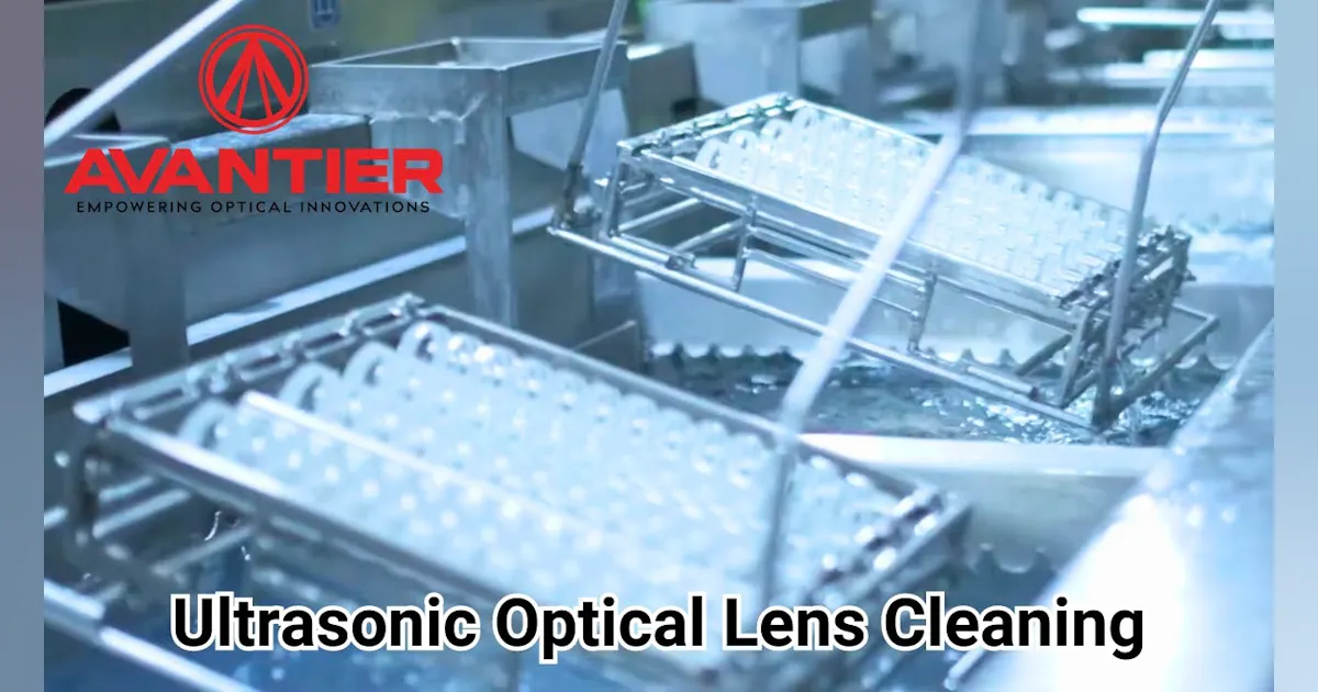 Ultrasonic Optical Lens Cleaning | Laser Focus World