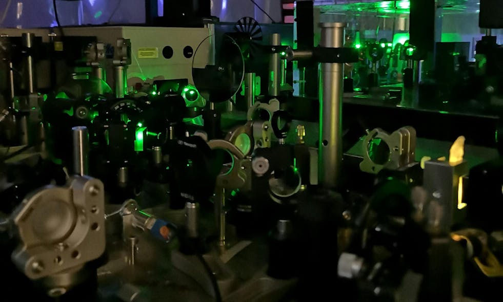 Molecular spectroscopy laboratory in the University of East Anglia School of Chemistry, where experiments that inspired the work by Humphries et al. are performed.