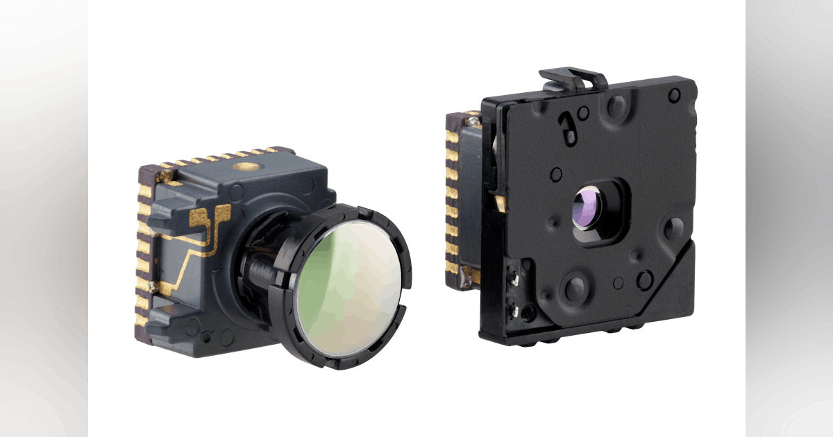 LWIR microthermal camera module suits fire detection | Laser Focus World