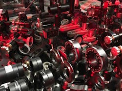 This optical setup was used to generate the low-frequency laser pulses that resonantly excited the sample. This optical setup was used to generate the low-frequency laser pulses that resonantly excited the sample.