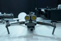 Industrial drone with dual camera