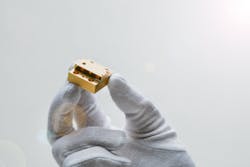 Jenoptik's LS single-bar diode laser package. Jenoptik's LS single-bar diode laser package.