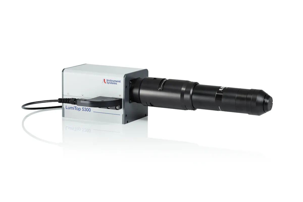 Luminance and color measurement camera features a straight lens | Laser ...