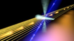 FIGURE 2. Artistic representation of the Hong-Ou-Mandel effect between a thermal field and parametric single photon state. FIGURE 2. Artistic representation of the Hong-Ou-Mandel effect between a thermal field and parametric single photon state.