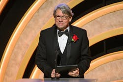Bill Beck's Individual Technical Achievement Award recognized “his pioneering utilization of semiconductor lasers for theatrical laser projection systems.” Bill Beck's Individual Technical Achievement Award recognized “his pioneering utilization of semiconductor lasers for theatrical laser projection systems.”