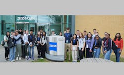 The 2023 ZEISS summer camp class that spent a week learning about optics and the science of sustainability under the microscope.