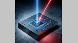 FIGURE 1. Artistic image of the team’s inspection tool for ultrafast electronics with femtosecond electron beams.