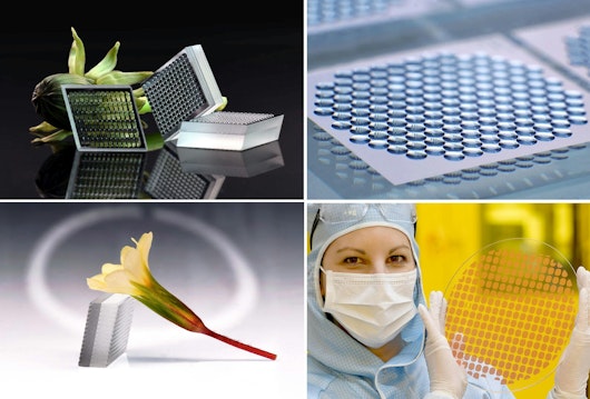 Examples of Focuslight Technologies' microlens arrays (MLAs) are shown.