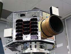FIGURE 4. The NEMO-HD microsatellite for Earth monitoring and observation. FIGURE 4. The NEMO-HD microsatellite for Earth monitoring and observation.