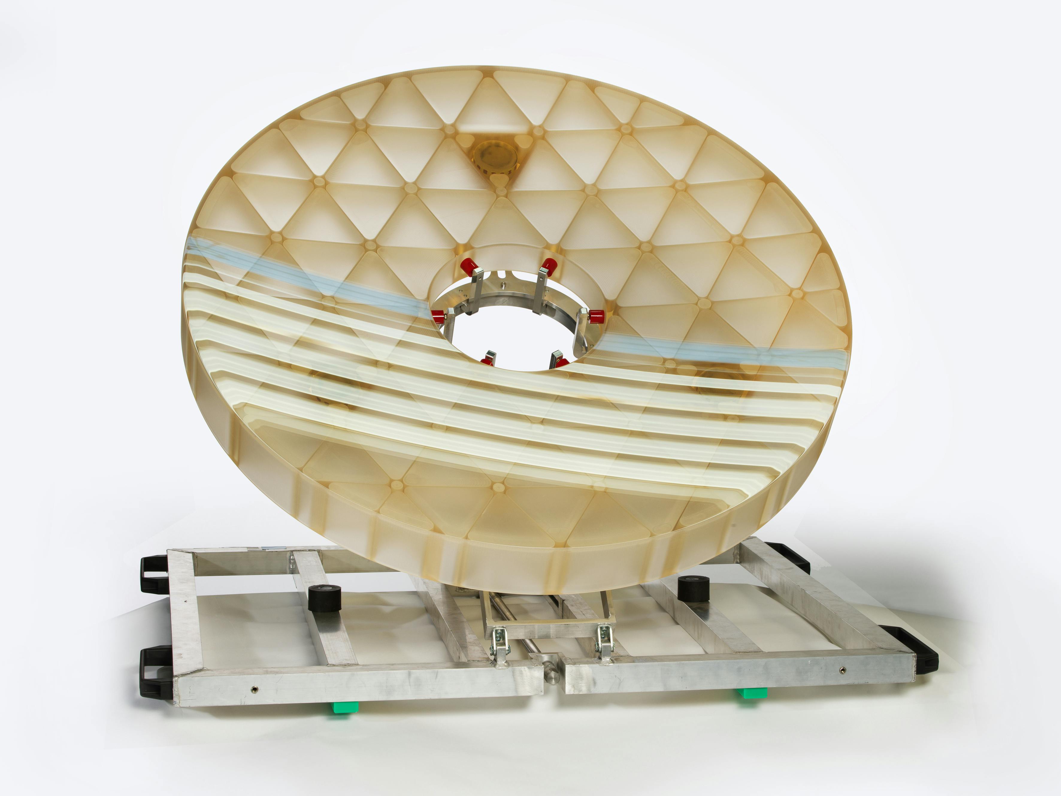 FIGURE 6. A ZERODUR 1.2-m mirror.