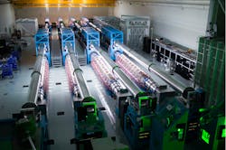 FIGURE 2. The OMEGA EP Laser System. FIGURE 2. The OMEGA EP Laser System.