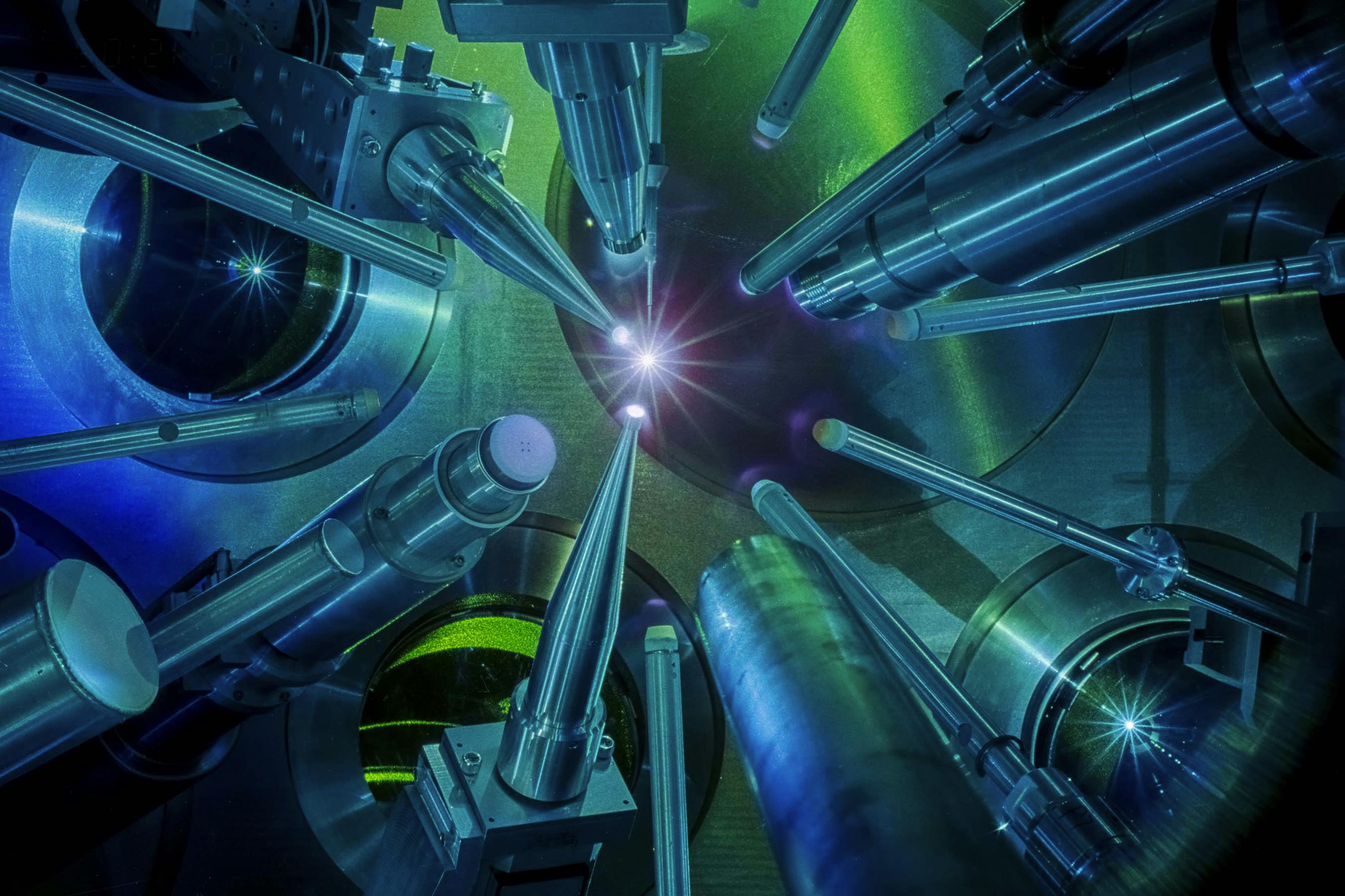 Laboratory for Laser Energetics targets inertial confinement fusion ...