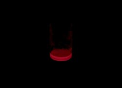 Red emission of carbon quantum dots.