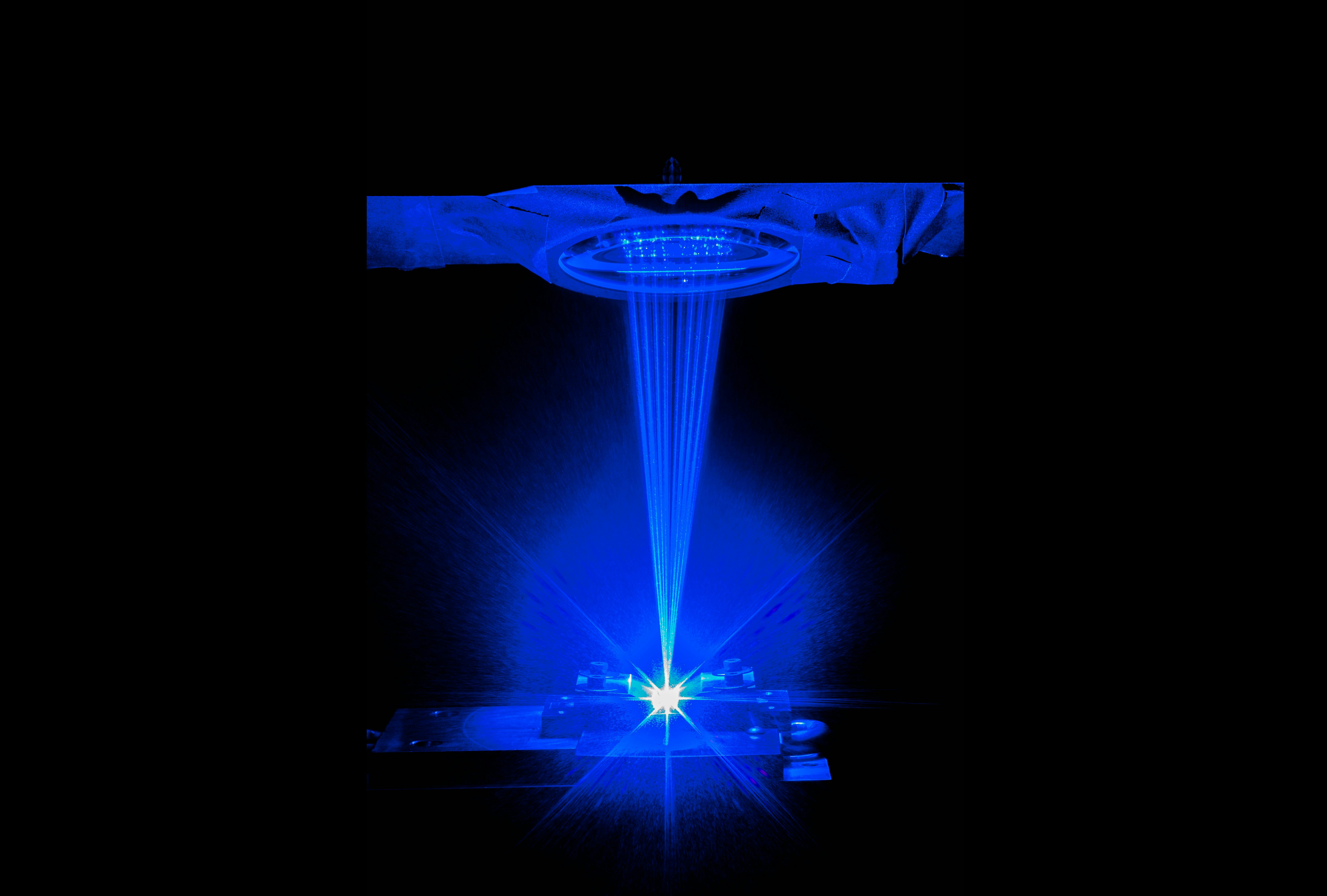 Nuburu's industrial blue laser technology enables welding of copper without defects.