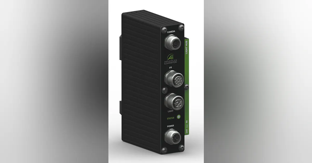 Light Source And Processor LED light source controls machine vision components | Laser Focus World
