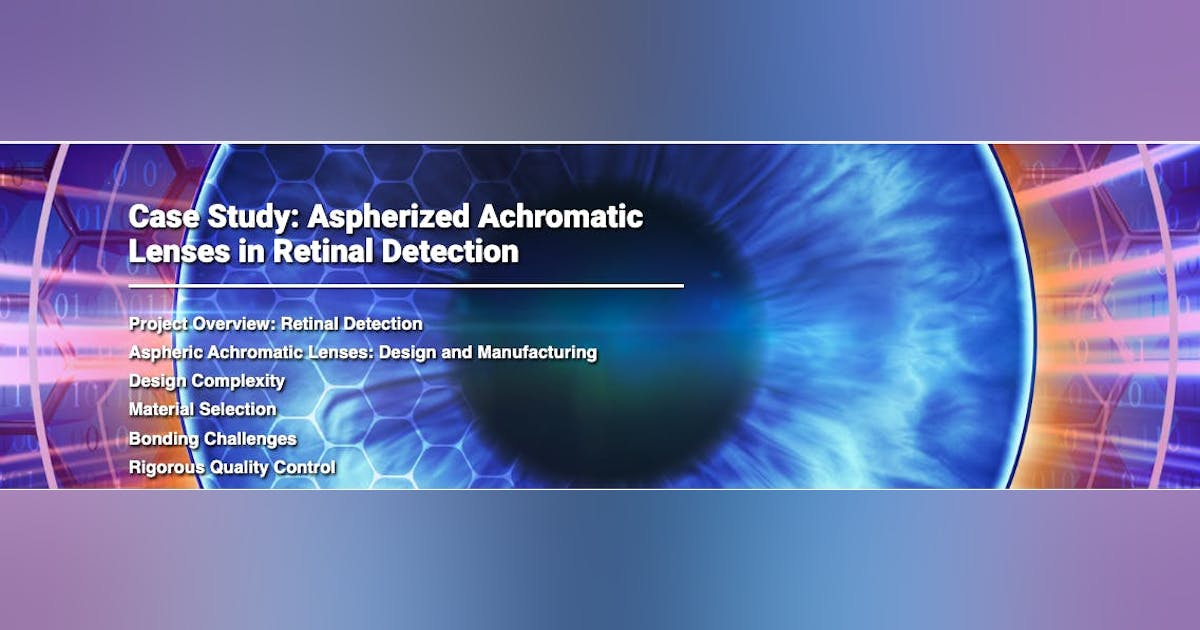 Case Study: Aspherized Achromatic Lenses in Retinal Detection | Laser ...