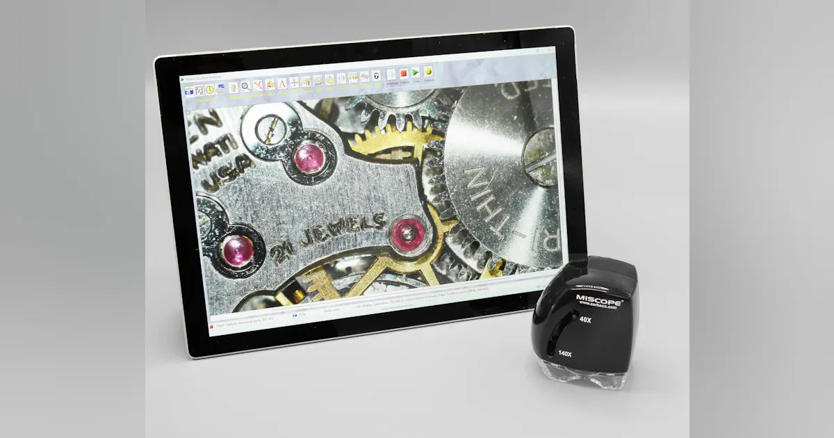 Portable digital microscope features 13 Mpixel camera sensor | Laser ...