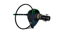 The FEATUTER computational camera attached with a mobility gimbal enables autonomous focus adjustment. The FEATUTER computational camera attached with a mobility gimbal enables autonomous focus adjustment.