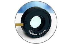 FIGURE 1. Example of an Optotune liquid lens—the EL-16-40-TC model with thermal compensation. FIGURE 1. Example of an Optotune liquid lens—the EL-16-40-TC model with thermal compensation.