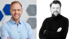Jonas Heidrich, product line manager at Menhir Photonics (left), and Maik Frede, cofounder and CEO of neoLASE (right). Jonas Heidrich, product line manager at Menhir Photonics (left), and Maik Frede, cofounder and CEO of neoLASE (right).