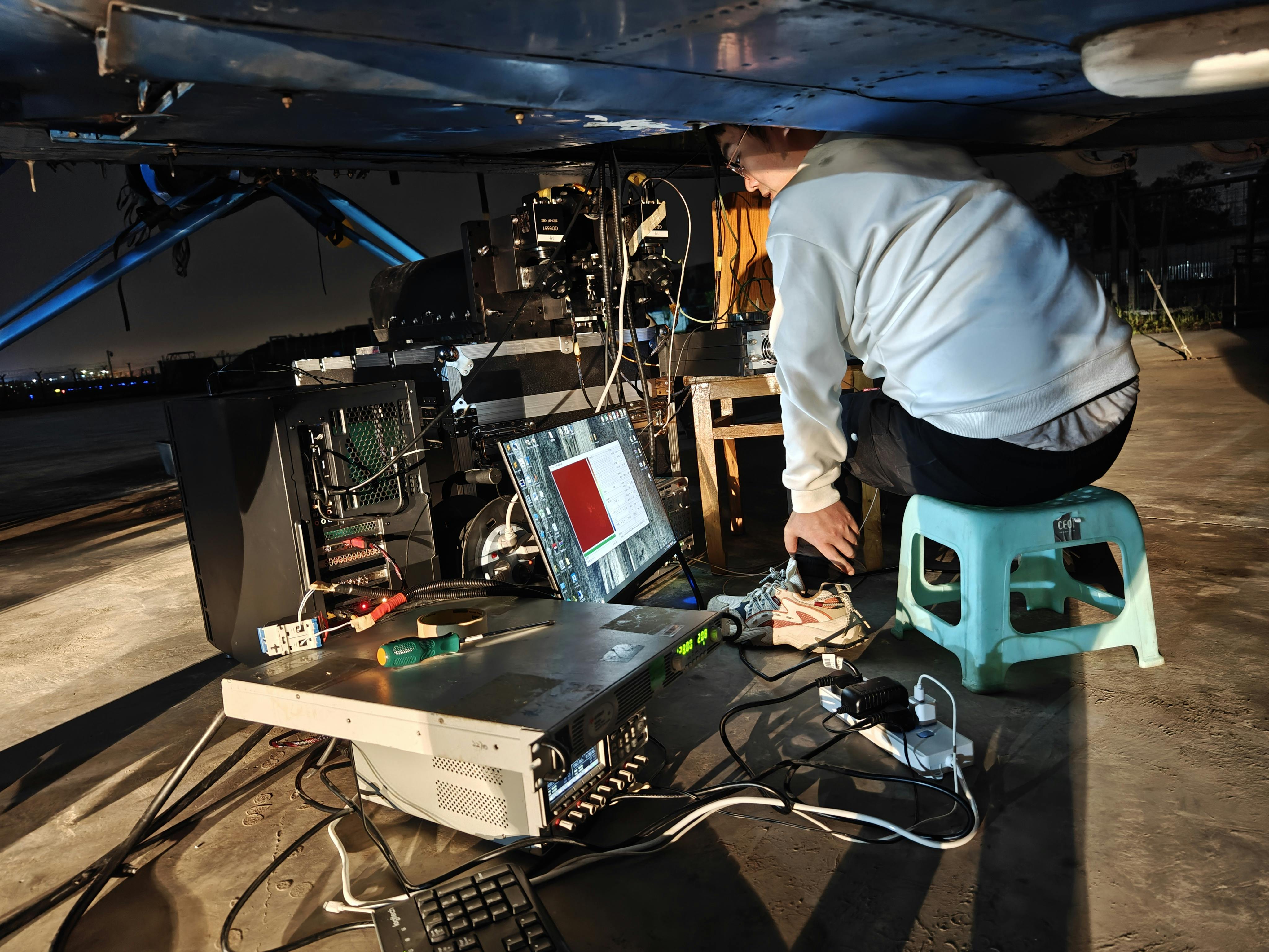 The system has already been tested in real-world settings, including aboard a small airplane over different regions of China.