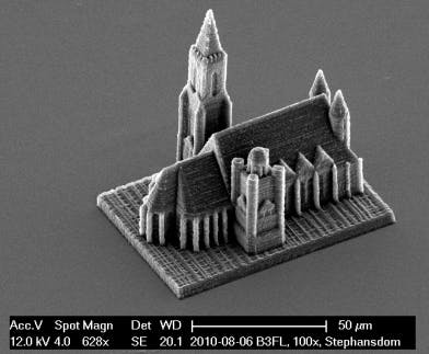 A miniature version of St. Stephen's Cathedral in Vienna.