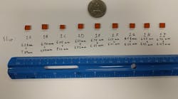 FIGURE 1. The team’s “self-healing” discovery was made while testing a chalcogenide glass made of germanium, antimony, and sulfur. FIGURE 1. The team’s “self-healing” discovery was made while testing a chalcogenide glass made of germanium, antimony, and sulfur.