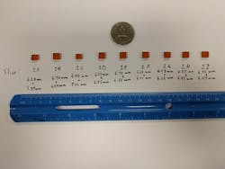 FIGURE 1. The team’s “self-healing” discovery was made while testing a chalcogenide glass made of germanium, antimony, and sulfur. FIGURE 1. The team’s “self-healing” discovery was made while testing a chalcogenide glass made of germanium, antimony, and sulfur.